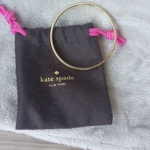 Kate Spade Gold hardware Bangle Bracelet  "Heart of Gold"